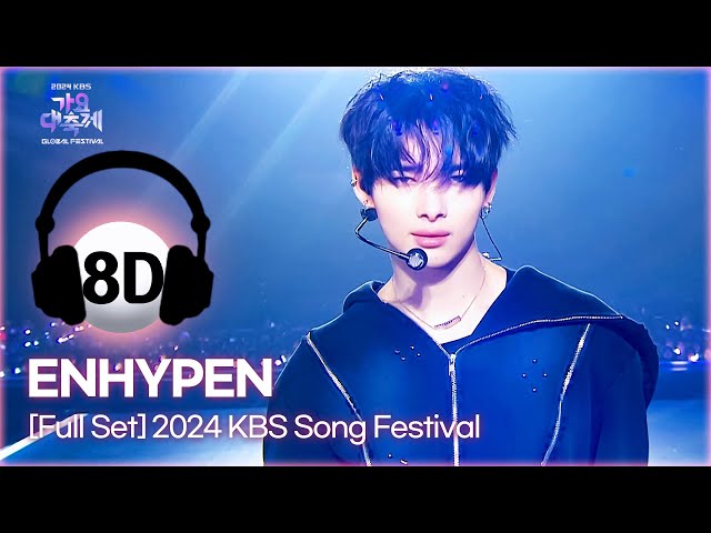 ⁣[8D Bank] ENHYPEN (엔하이픈) @2024 Song Festival | KBS WORLD TV 241220