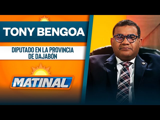 ⁣Tony Bengoa, diputado en la provincia de Dajabón | Matinal