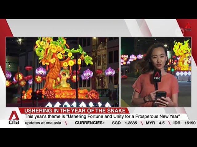 ⁣Chinatown light-up marks start of Chinese New Year festivities