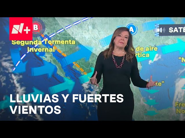 ⁣Frente frío 21 y segunda tormenta invernal - Las Noticias