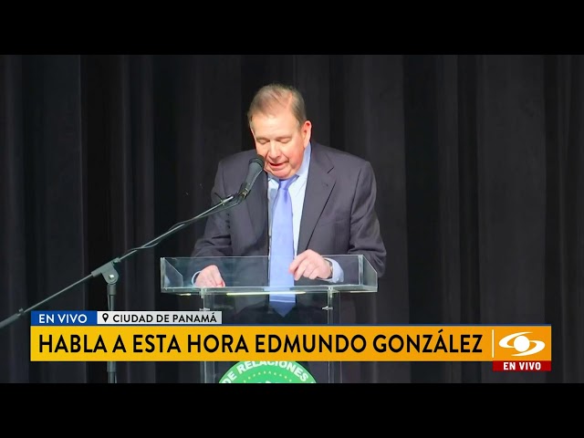 ⁣Habla Edmundo González desde Panamá ad portas de posesión en Venezuela