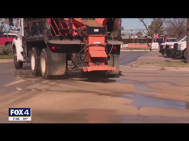 ⁣City of Dallas treating roads to avoid car accident disasters