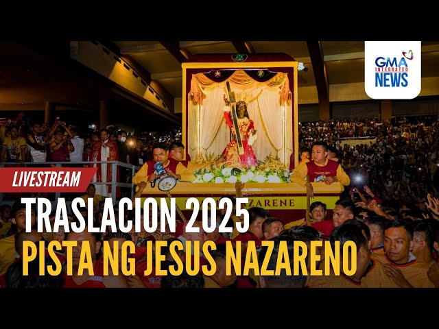 ⁣LIVESTREAM: Traslacion ng Poong Jesus Nazareno | GMA Integrated News