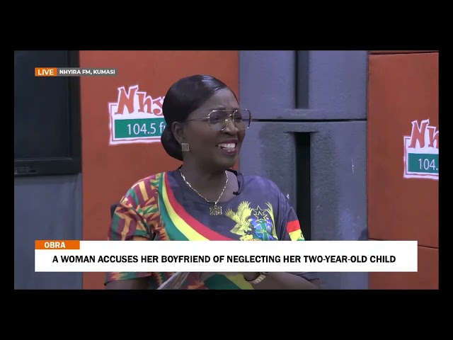 ⁣A woman accuses her boyfriend of Neglecting her two year old child -  Obra on Adom TV (08-01-25)