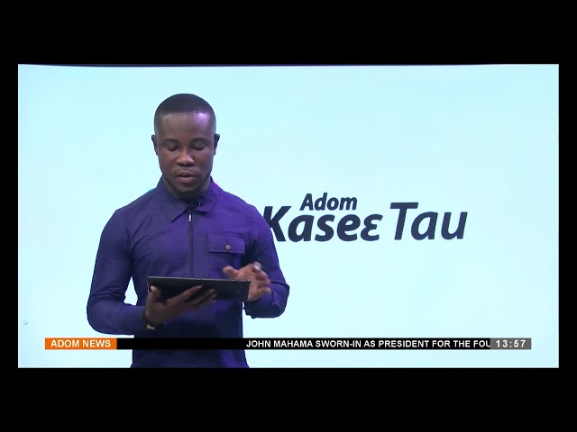 ⁣Kasee Tau At 1:55 PM on Adom TV (08-01-25)