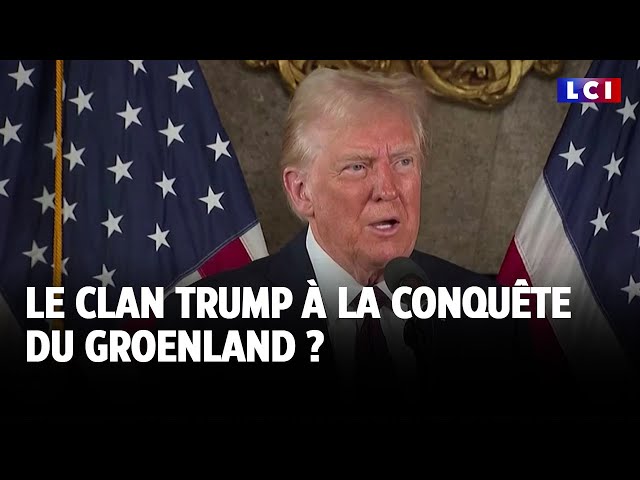 ⁣Le clan Trump à la conquête du Groenland ?｜LCI