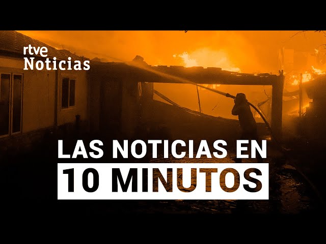 ⁣Las noticias del MIÉRCOLES 8 de ENERO en 10 minutos | RTVE Noticias