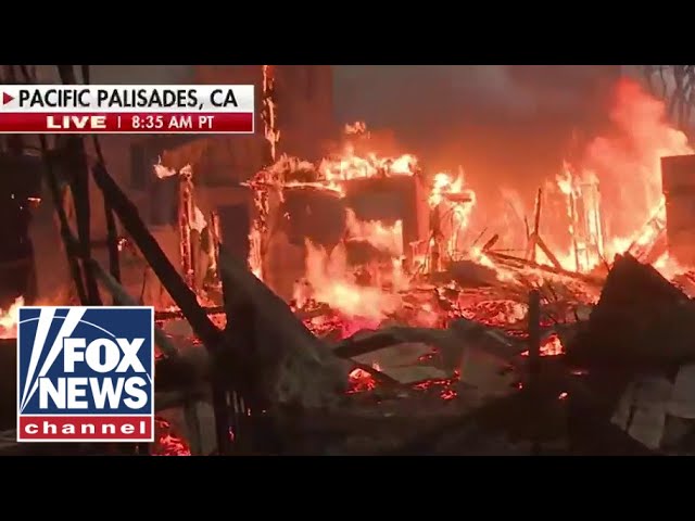 ⁣Reporter reveals devastating scene in LA neighborhood: 'Never seen anything like this'