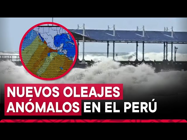 ⁣Marina de Guerra alerta de nuevos oleajes anómalos en litoral peruano desde el viernes 10 de enero