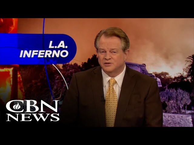 ⁣California Fires | News on The 700 Club - January 8, 2025