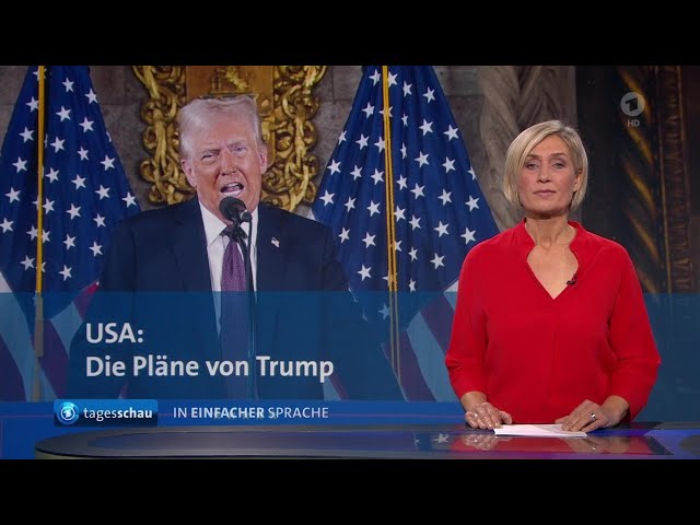 ⁣tagesschau in Einfacher Sprache 19:00 Uhr, 08.01.2025