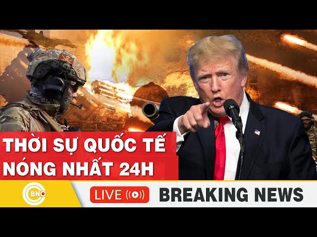 ⁣TRỰC TIẾP: Thời sự Quốc tế 9/1 | Trump tung đòn chí mạng đảo lộn chiến lược Bắc Cực của Trung Quốc?