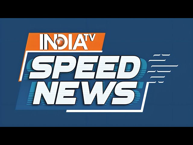 ⁣India TV Speed News LIVE | Delhi CM House Row | Delhi Election 2025 | BJP Vs AAP in Delhi | Congress