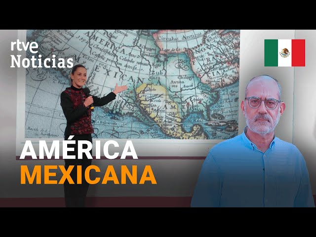 ⁣MÉXICO: CLAUDIA SHEINBAUM responde a DONALD TRUMP y propone llamar AMÉRICA MEXICANA a EEUU | RTVE