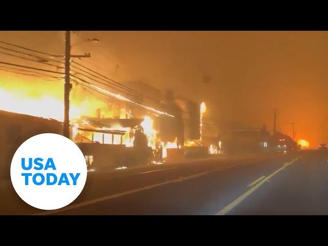 ⁣California fires create 'hellish' drive down Pacific Coast Highway | USA TODAY