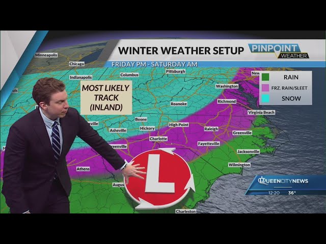 ⁣Wednesday Midday Forecast | January 8, 2025