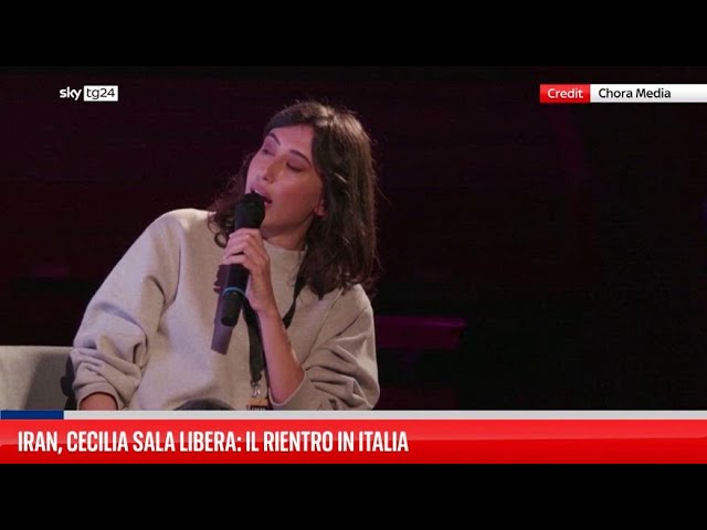 ⁣La giornalista Cecilia Sala è stata liberata