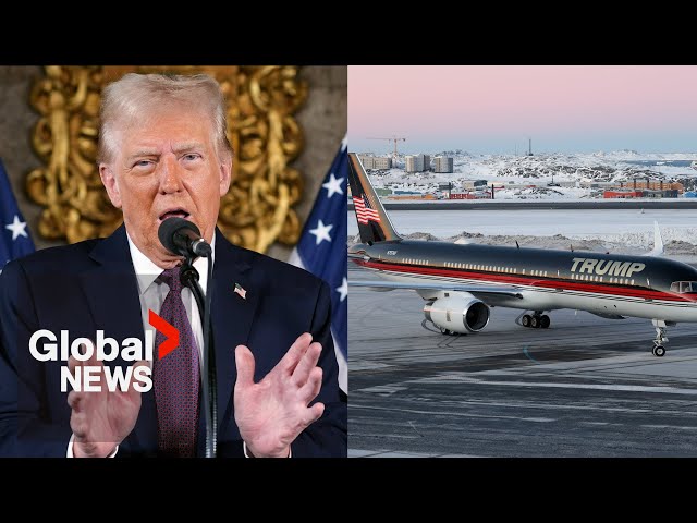 ⁣Trump faces backlash from world leaders over wanting to buy Greenland