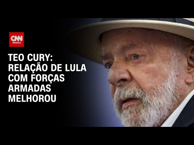 ⁣Teo Cury: Relação de Lula com Forças Armadas melhorou | CNN 360°