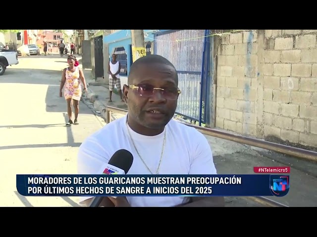 ⁣Muestran preocupación por violencia en Los Guaricanos