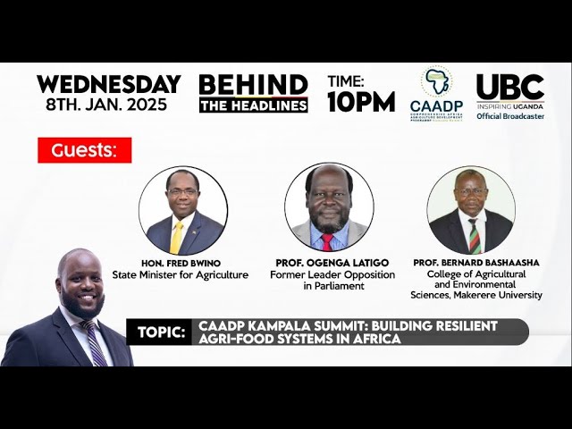 ⁣LIVE: UBC BEHIND THE HEADLINES - #CAADPKampala25 | JANUARY 8, 2025