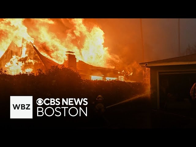 ⁣Boston woman gives firsthand account of the destructive California Wildfires