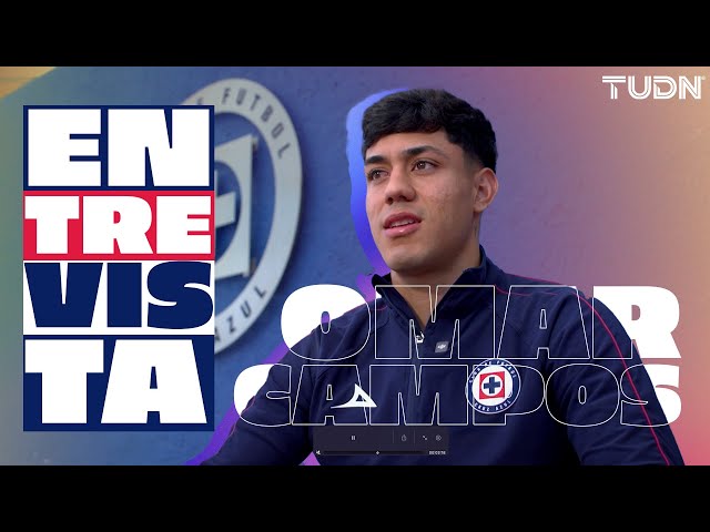 ⁣ ENTREVISTA COMPLETA - Omar Campos | "Muy CONTENTO de estar en este club | TUDN