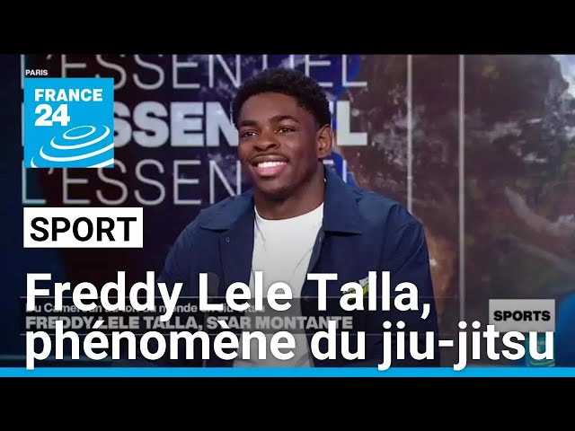 ⁣Freddy Lele Talla : champion du monde et star montante du jiu-jitsu • FRANCE 24