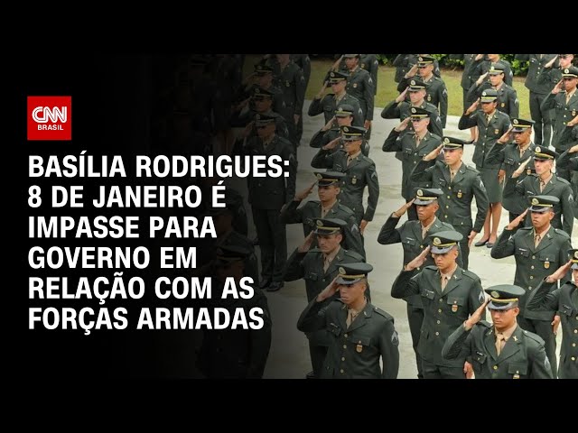 ⁣Basília Rodrigues: 8 de Janeiro é impasse para governo em relação com as Forças Armadas | CNN ARENA