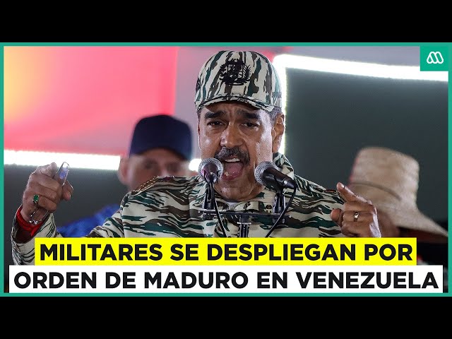 ⁣Maduro activa plan militar en Venezuela en vísperas de toma de poder