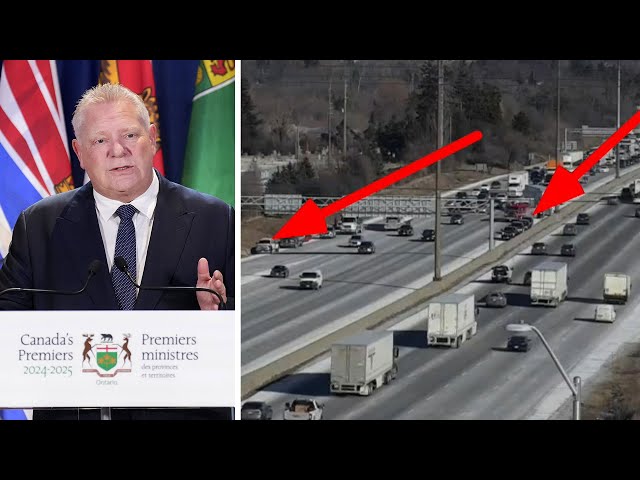 ⁣Ont. Premier Doug Ford says his head is "like limestone" after being in Hwy. 401 collision