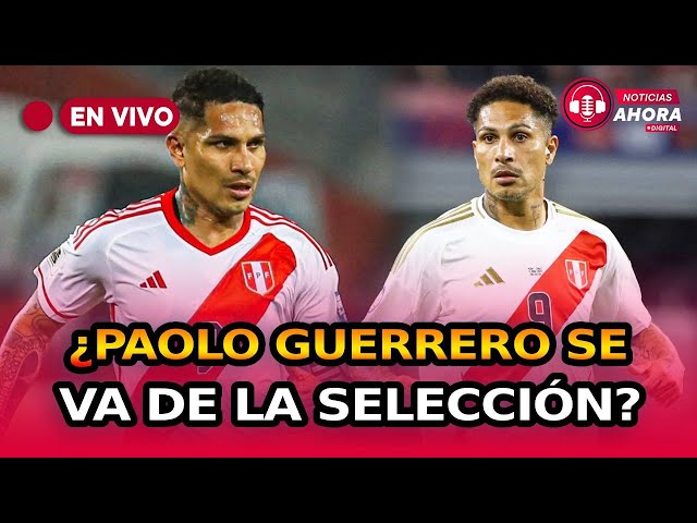 ⁣⚽ ¿Paolo Guerrero le dice adiós a la Selección Peruana luego de 20 años? 