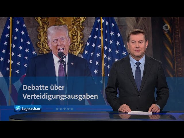 ⁣tagesschau 20:00 Uhr, 08.01.2025