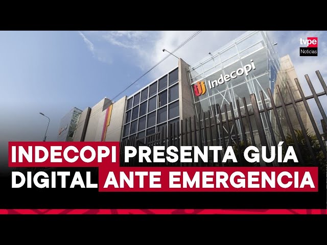 ⁣Indecopi elabora guía virtual para proteger a consumidores ante emergencias