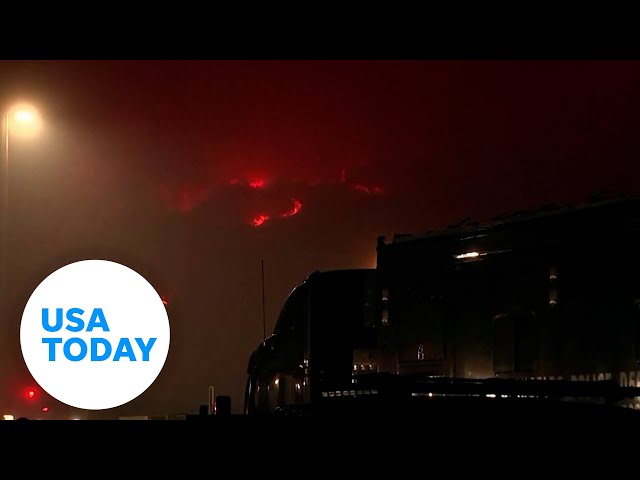 ⁣Landmarks, historical sites threatened by Palisades wildfire in LA | USA TODAY