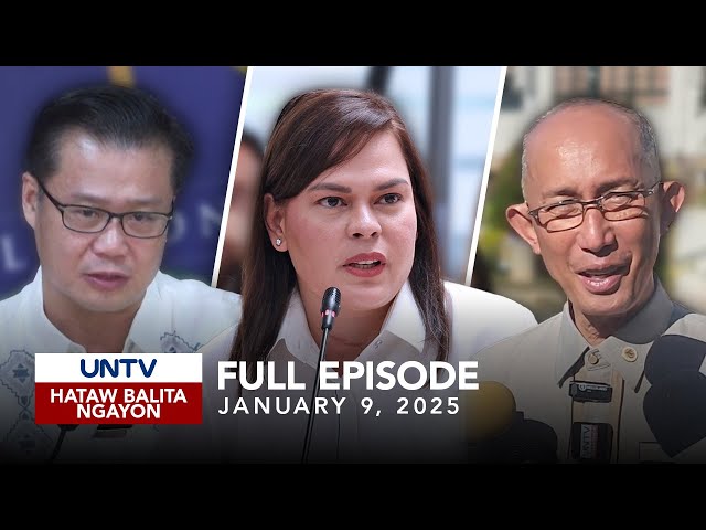 ⁣UNTV: Hataw Balita Ngayon | January 9, 2025