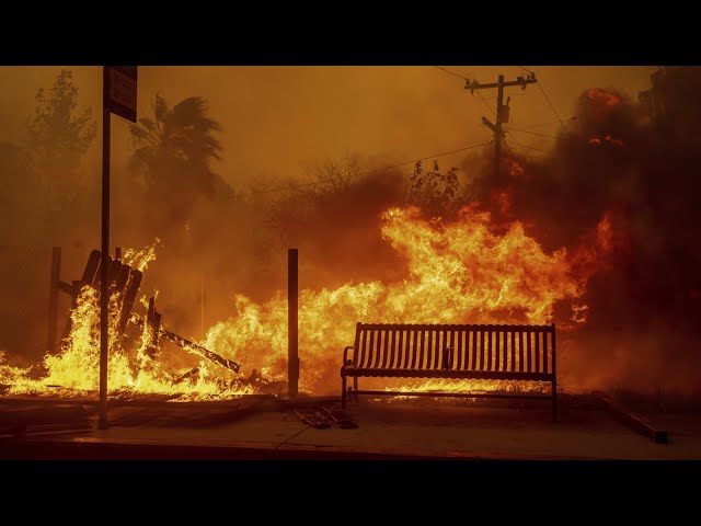 ⁣Los Angeles residents under evacuation orders amid 'apocalyptic’ fires