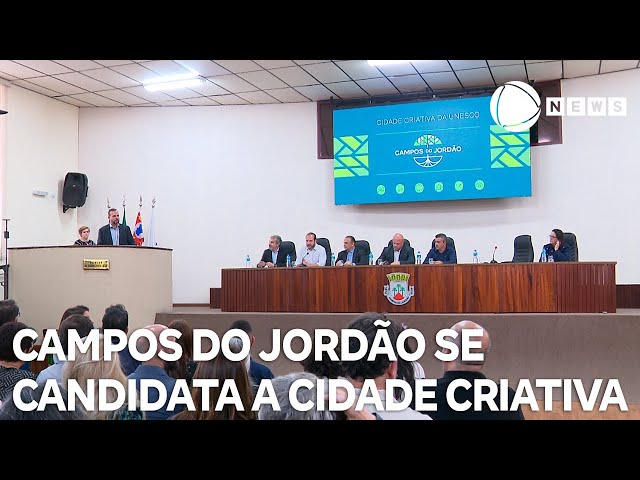 ⁣Campos do Jordão lança candidatura a Cidade Criativa da UNESCO