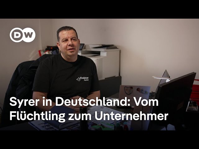 ⁣Vom Flüchtling zum Werkstattbesitzer – bleiben oder zurück nach Syrien? | DW Nachrichten