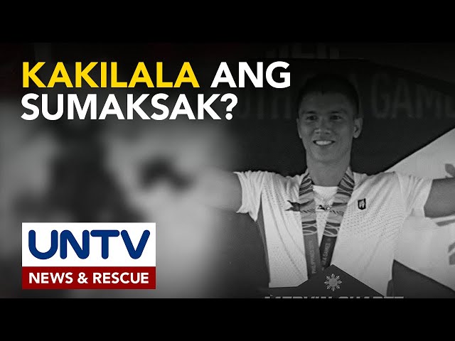 ⁣PNP, may person of interest na sa pagpatay kay SEA Games gold medalist Mervin Guarte