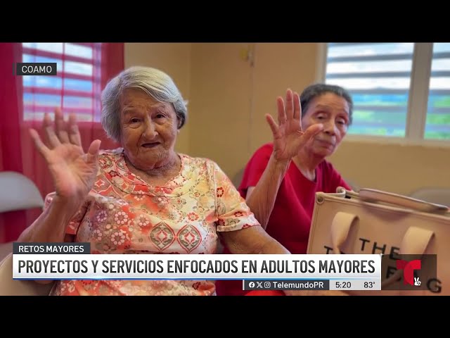 ⁣Coamo se convierte en un pueblo amigable para adultos mayores