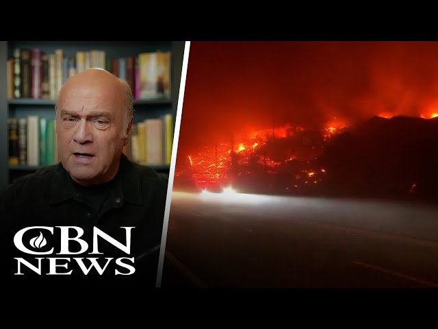 ⁣'We Need Divine Intervention': Greg Laurie Details Horrors of LA Wildfires