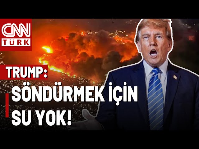 ⁣ Hollywood Alev Alev Yanıyor! Trump: "20 Ocak'ı Bekleyemiyorum, Böyle Devlet Yönetilmez&qu