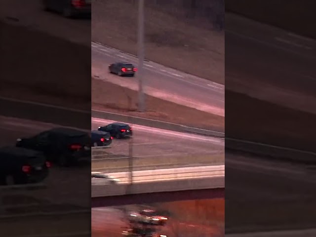 ⁣High-speed police chase unfolds on multiple Chicago expressways