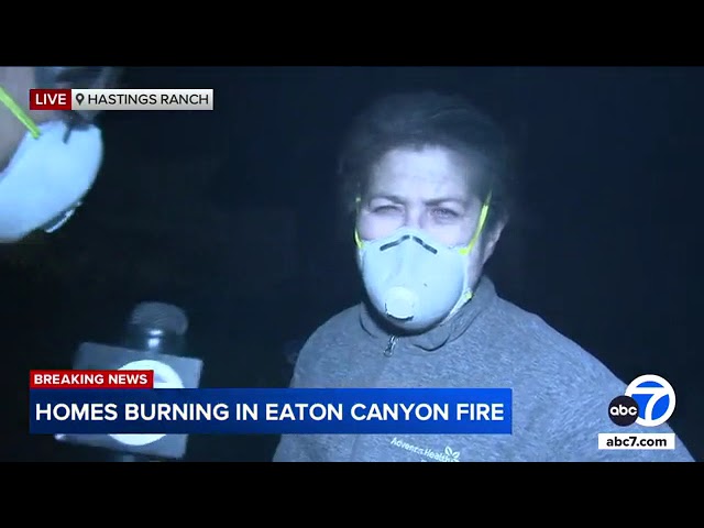 ⁣Eaton Fire: Nurse frustrated her parents' fire insurance was canceled by company before fire