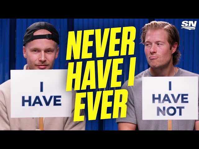 ⁣Vancouver Canucks Play 'Never Have I Ever'