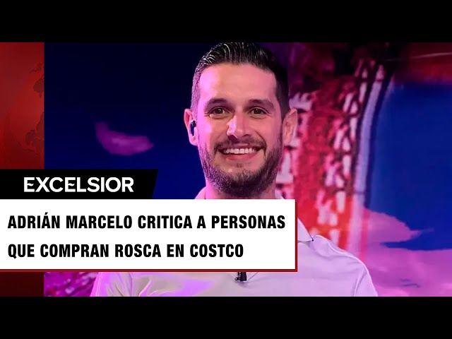 ⁣Adrián Marcelo critica a personas que compran rosca de reyes en Costco; "no va a cambiar tu vid