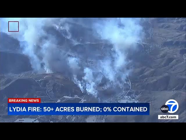 ⁣Lidia Fire: New blaze erupts in Acton area, triggers evacuations