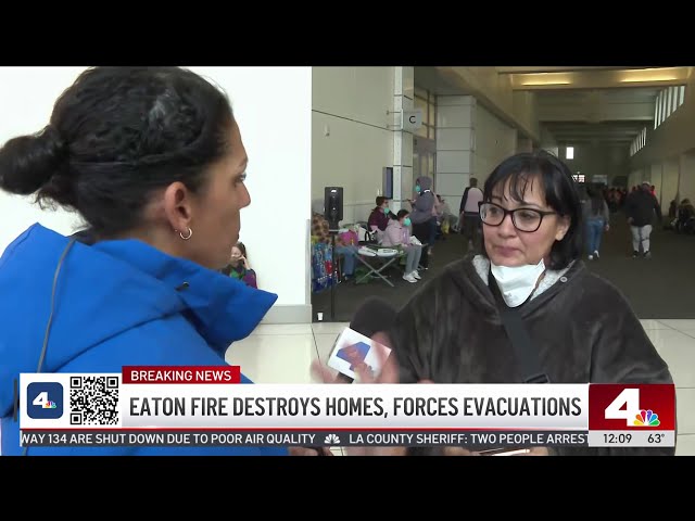 ⁣Altadena resident describes losing home in Eaton Fire