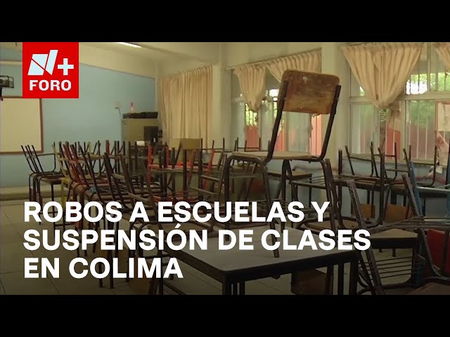 ⁣¿Por qué aumentaron los robos a escuelas en Colima el fin de año? - Las Noticias